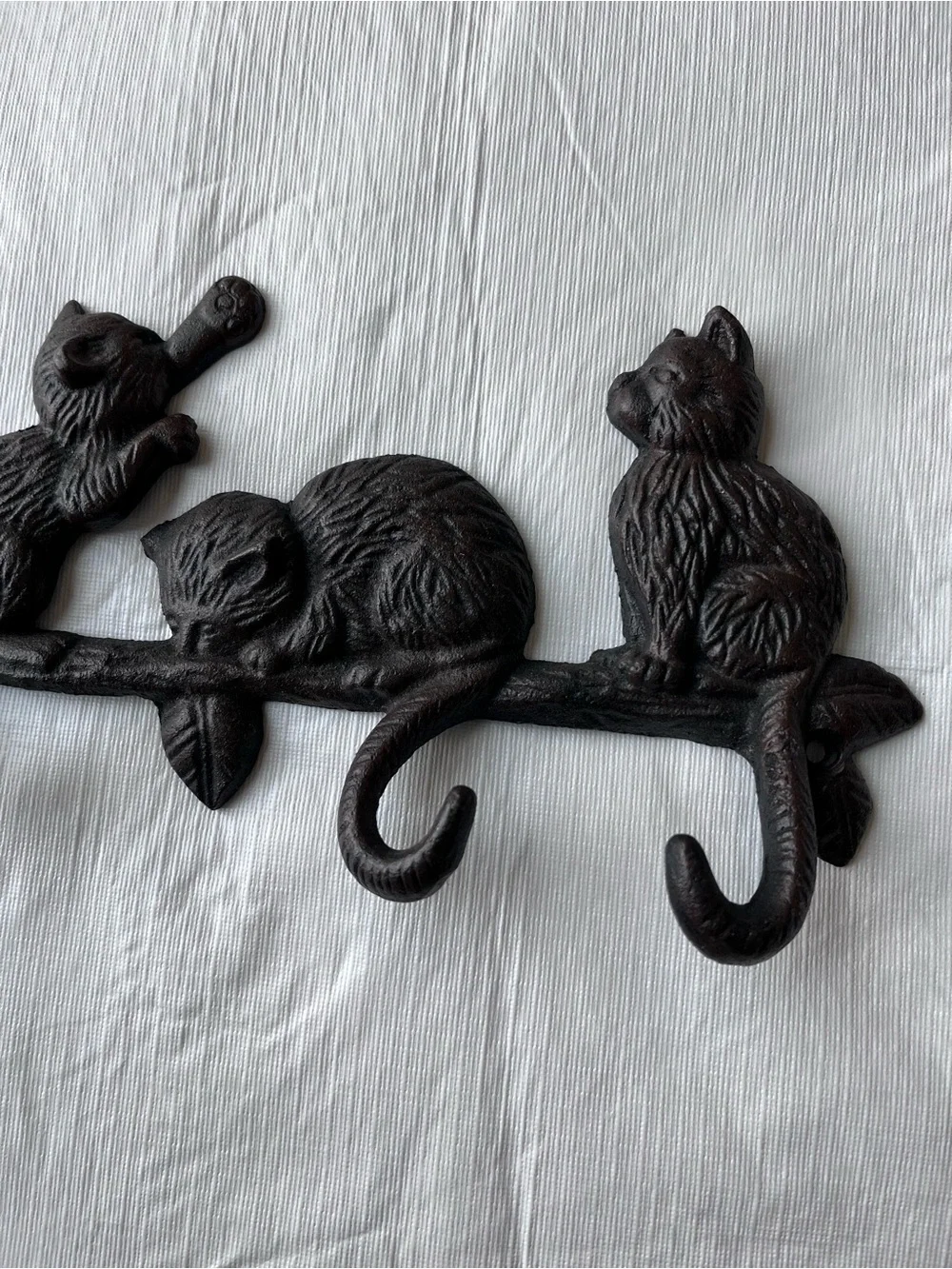 Cats Metal Iron Wall Hooks